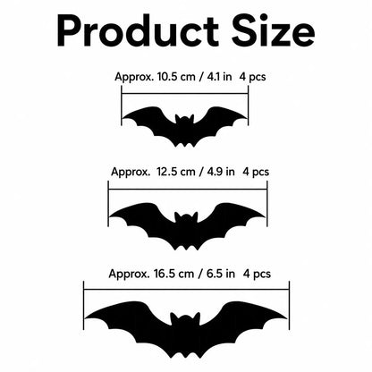 3D Bat Light LED Decorations