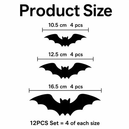 3D Bat Light LED Decorations