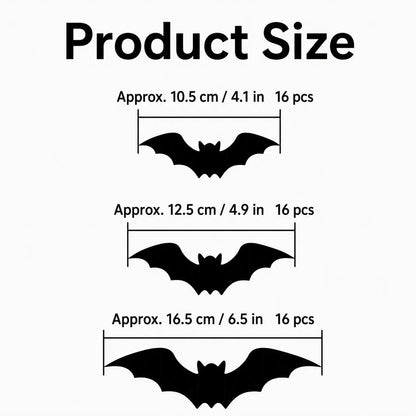 3D Bat Light LED Decorations